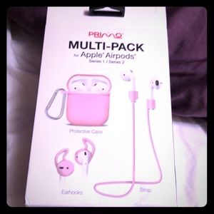 NWT RUBBER 🔴 earbuds skin and cord